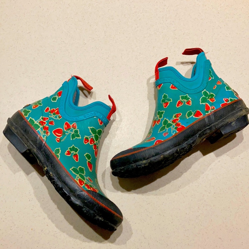 Bogs Harper Fruit Low Rain Boots, 7